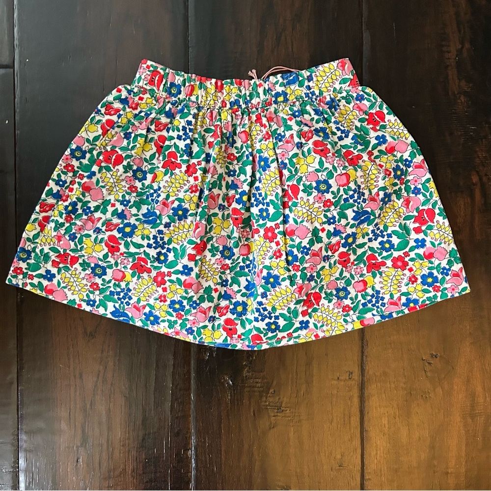 Mini Boden Floral Corduroy Skirt - Size 4/5 NEW! - Picture 5 of 5